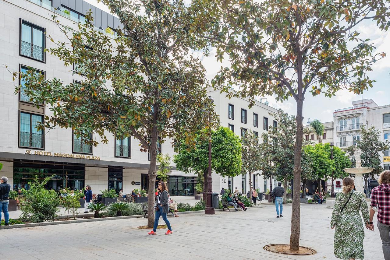 Ferienwohnung Magdalena Plaza Sevilla Exterior foto